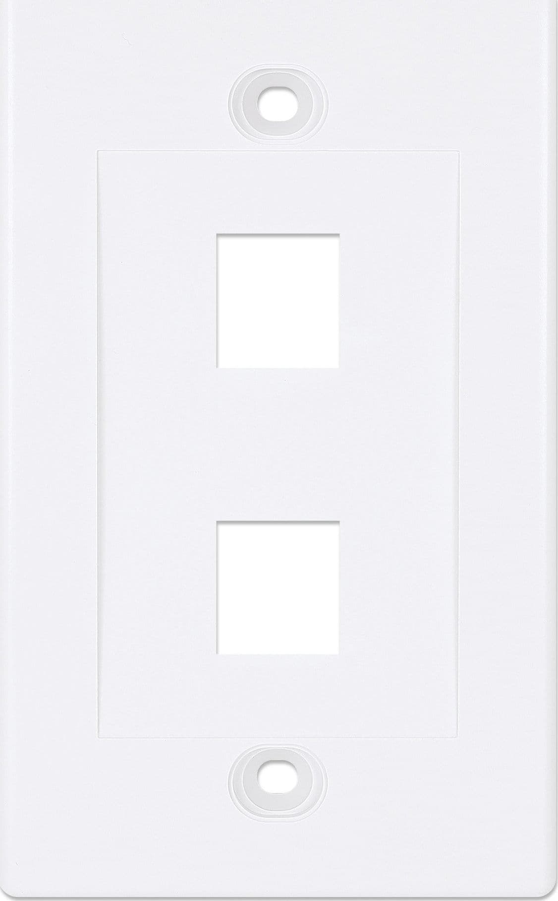 Placca Porta Frutti 2 Posti Mod.503 Bianco in Porta spazzolini Scontolo.net - Potenza, commercioVirtuoso.it