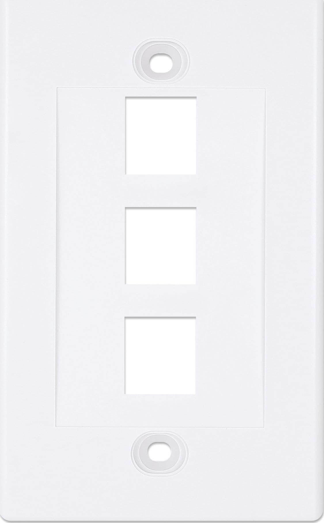 Placca Porta Frutti 3 Posti Mod.503 Bianco in Placche combinate interruttori e prese Scontolo.net - Potenza, commercioVirtuoso.it