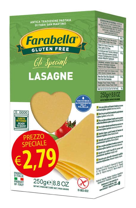 Farabella lasagna 250g promo