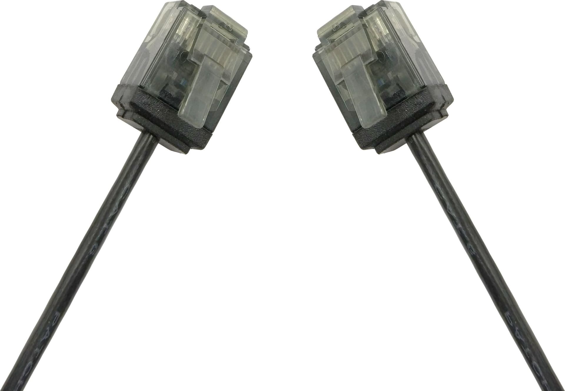 Cavo di rete Patch in Rame Ultra Slim Cat.6 Nero UTP 2 m in Cavi Ethernet Scontolo.net - Potenza, commercioVirtuoso.it