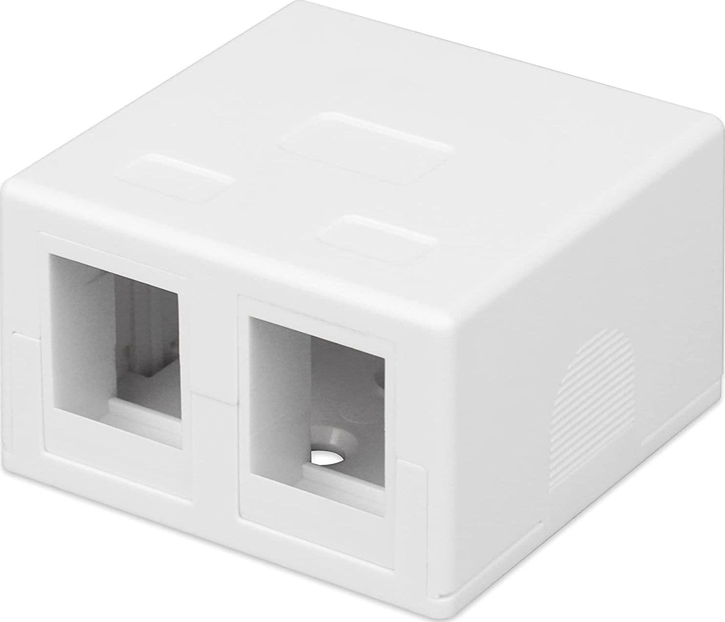 Presa a Muro per 2 Frutti Keystone Bianco in Socket Scontolo.net - Potenza, commercioVirtuoso.it