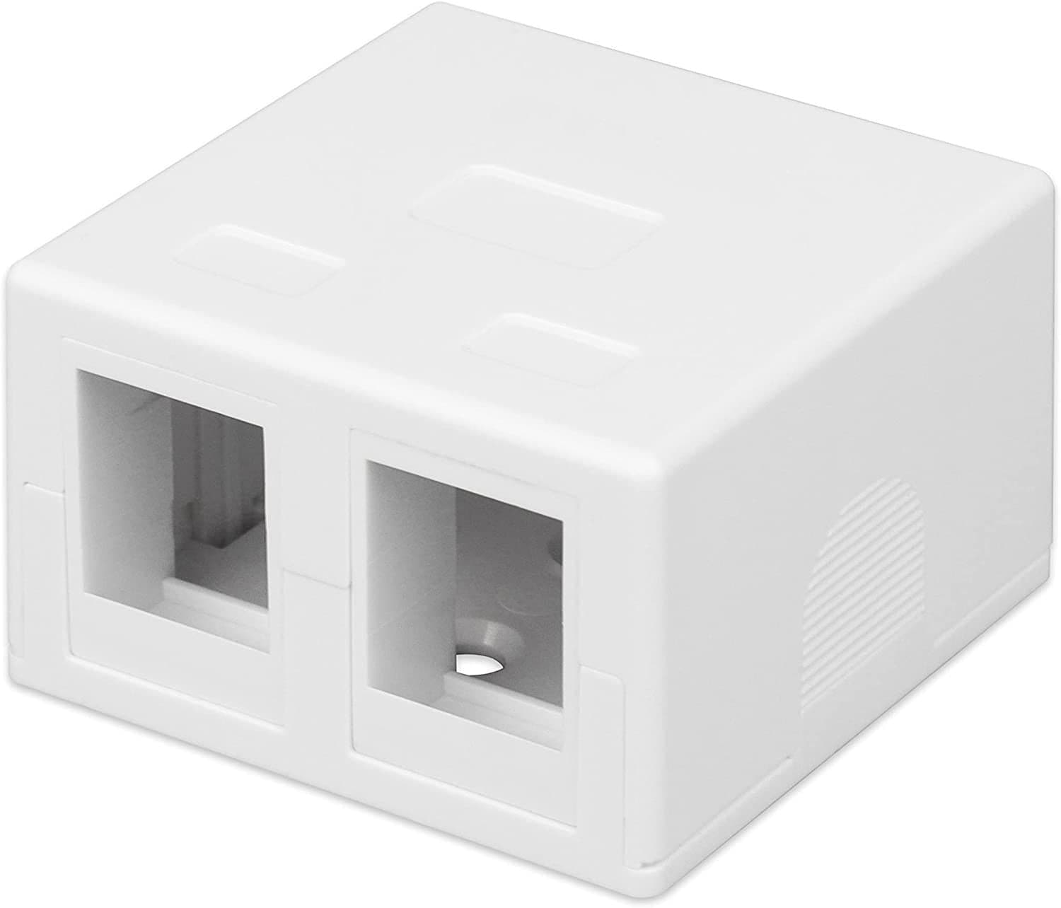 Presa a Muro per 2 Frutti Keystone Bianco in Socket Scontolo.net - Potenza, commercioVirtuoso.it