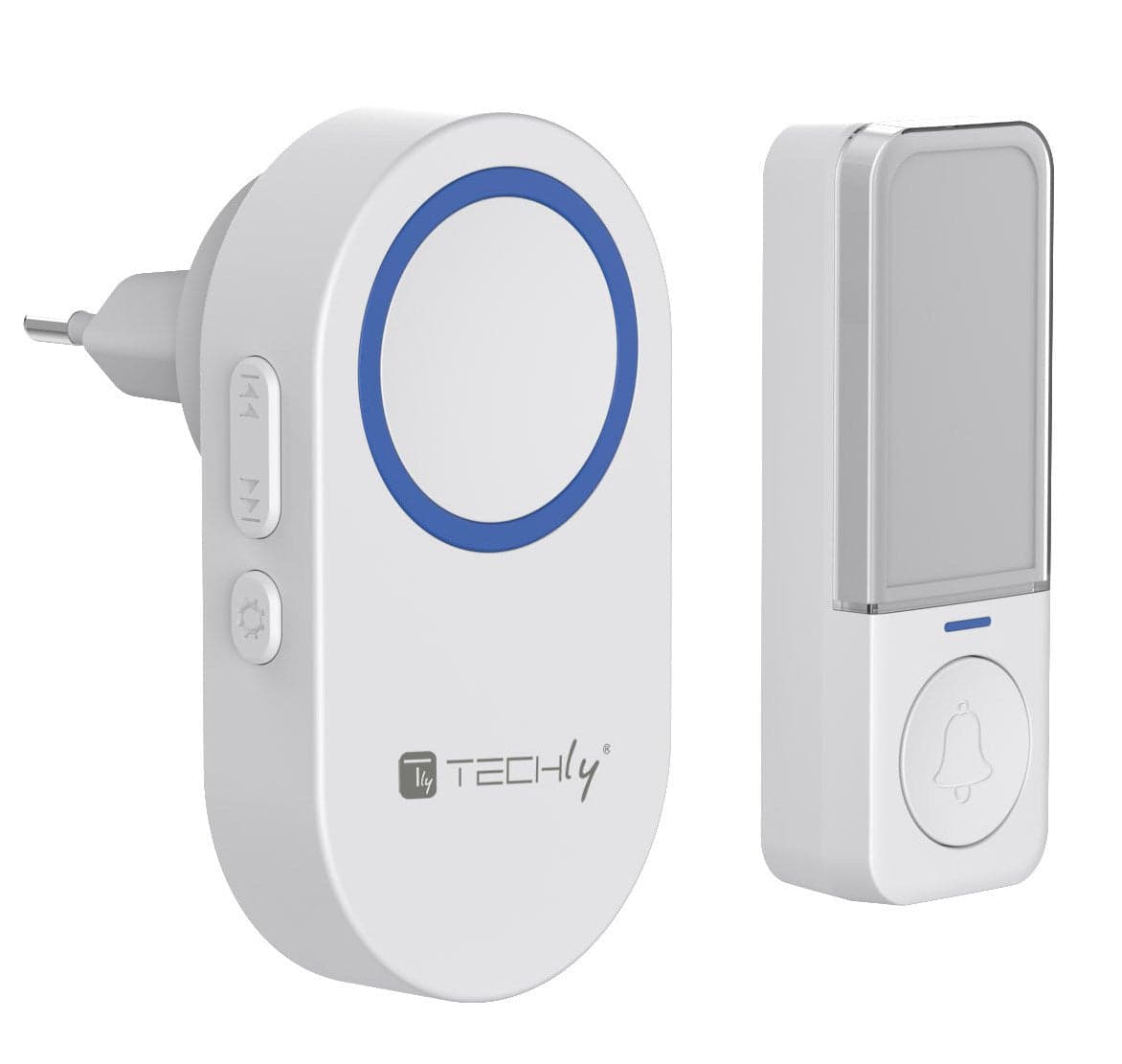 Kit Campanello Wireless fino a 180m con Pulsante IP56 Battery Free in Citofoni Scontolo.net - Potenza, commercioVirtuoso.it