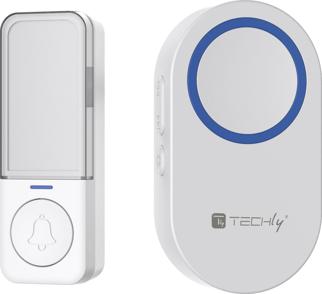 Kit Campanello Wireless fino a 180m con Pulsante IP56 Battery Free in Citofoni Scontolo.net - Potenza, commercioVirtuoso.it