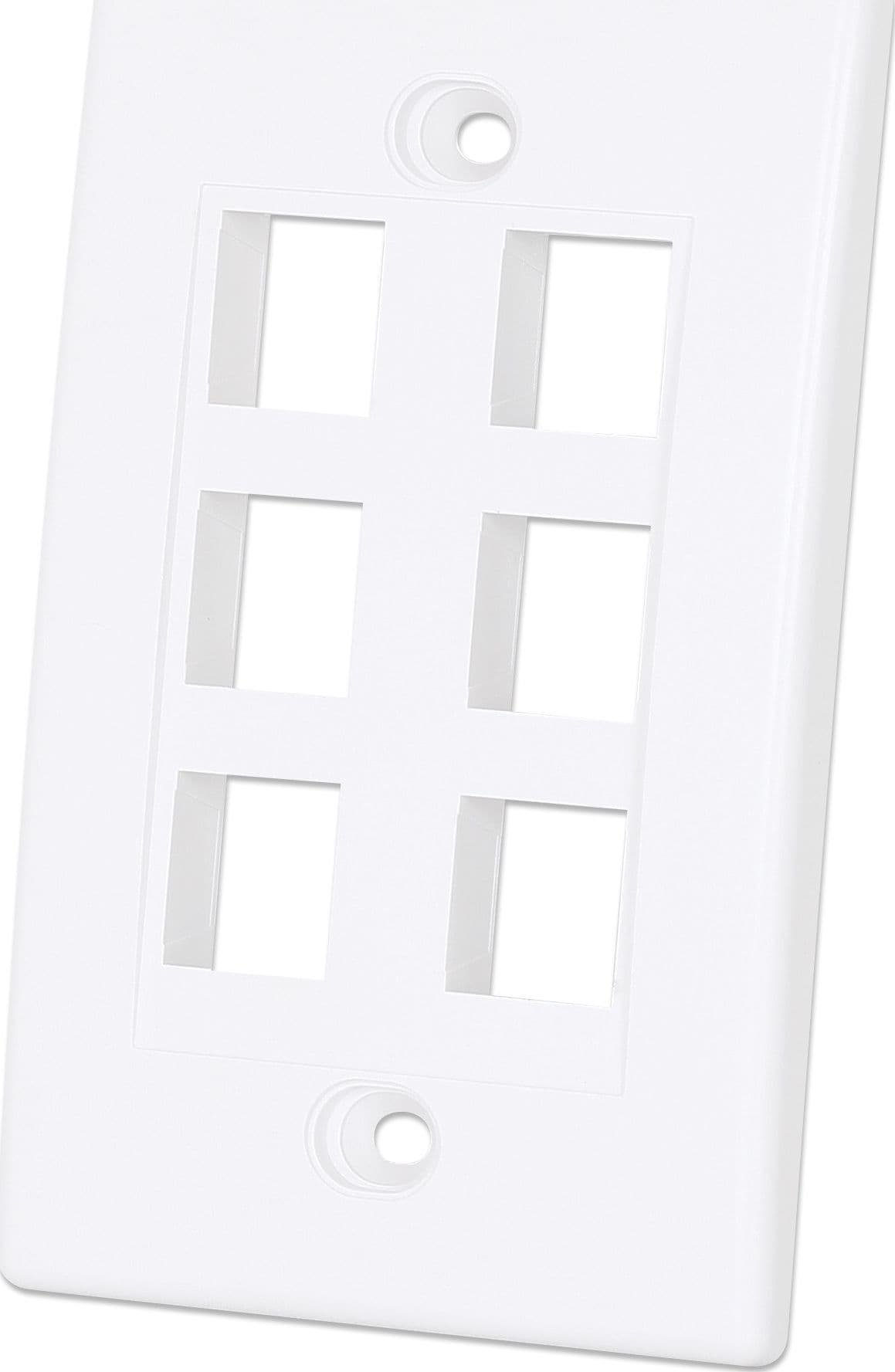 Placca Porta Frutti 6 Posti Mod.503 Bianco in Placche combinate interruttori e prese Scontolo.net - Potenza, commercioVirtuoso.it
