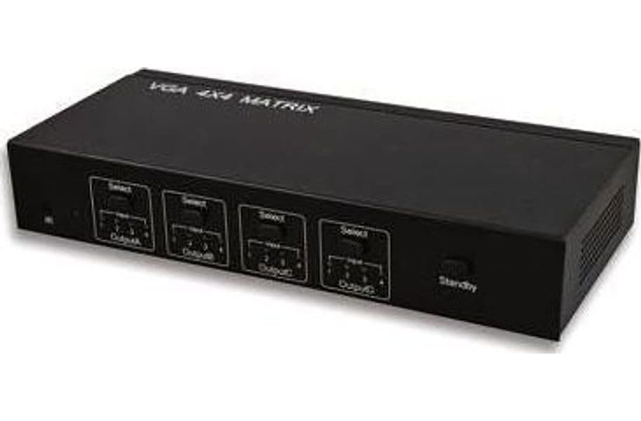 Matrix SVGA 4 IN 4 OUT Full HD 1080p con Audio in Selettori audio-video Scontolo.net - Potenza, commercioVirtuoso.it
