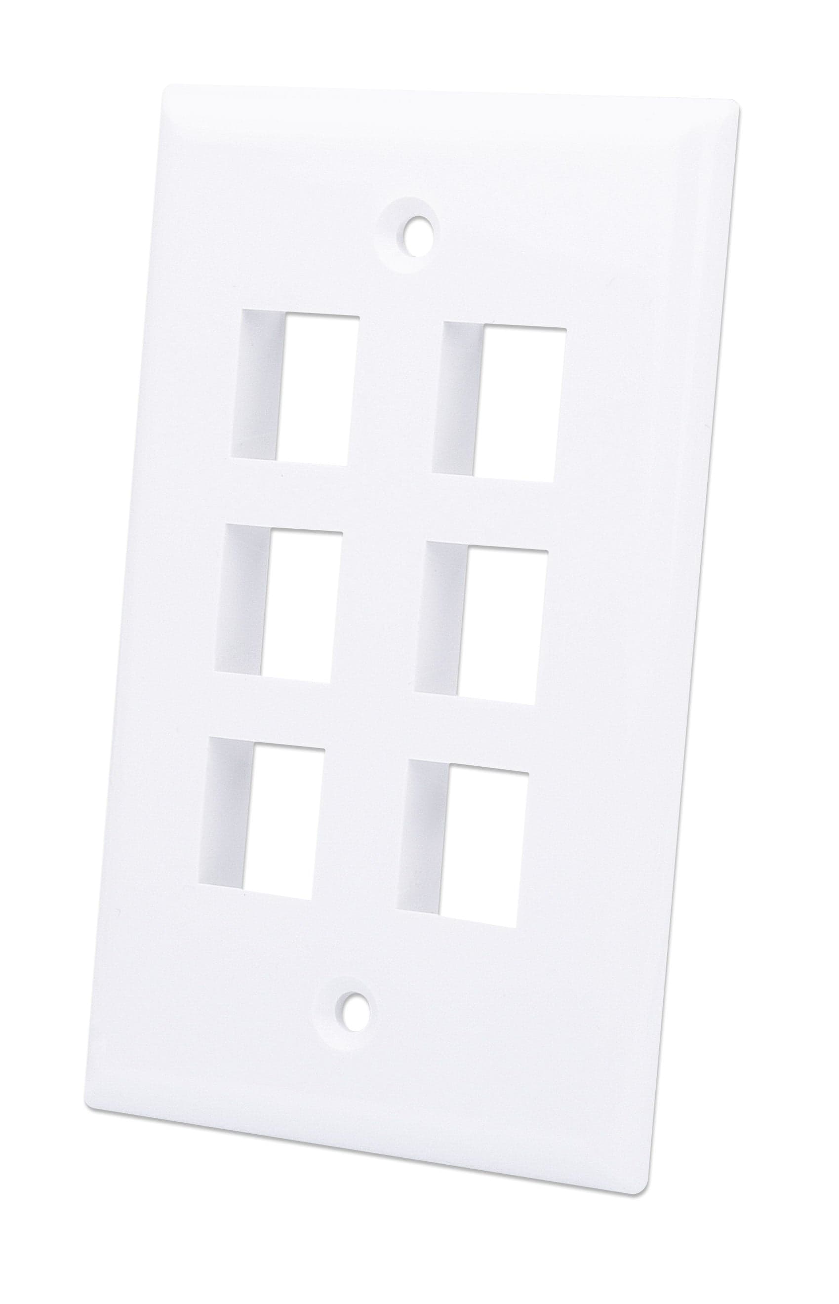 Placca Porta Frutti 6 Posti Mod.503 Bianco in Placche combinate interruttori e prese Scontolo.net - Potenza, commercioVirtuoso.it