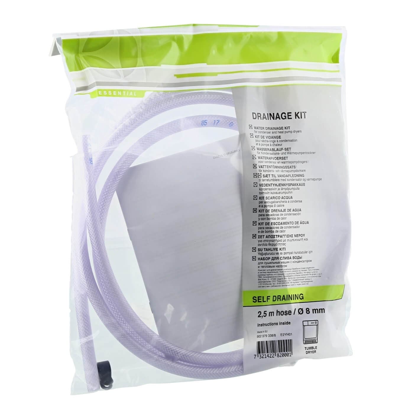 Kit drenaggio condensa asciugatrice Electrolux 9029793388 in Altri ricambi per asciugatrici Colella Ricambi - Casoria, commercioVirtuoso.it