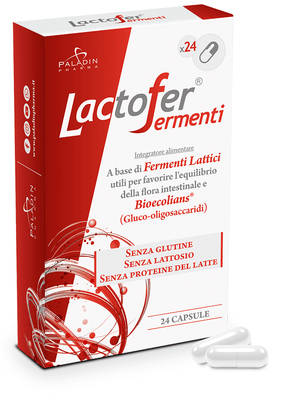 Lactofer fermenti 24cps in Lactobacillus Clubfarma - Melilli, commercioVirtuoso.it
