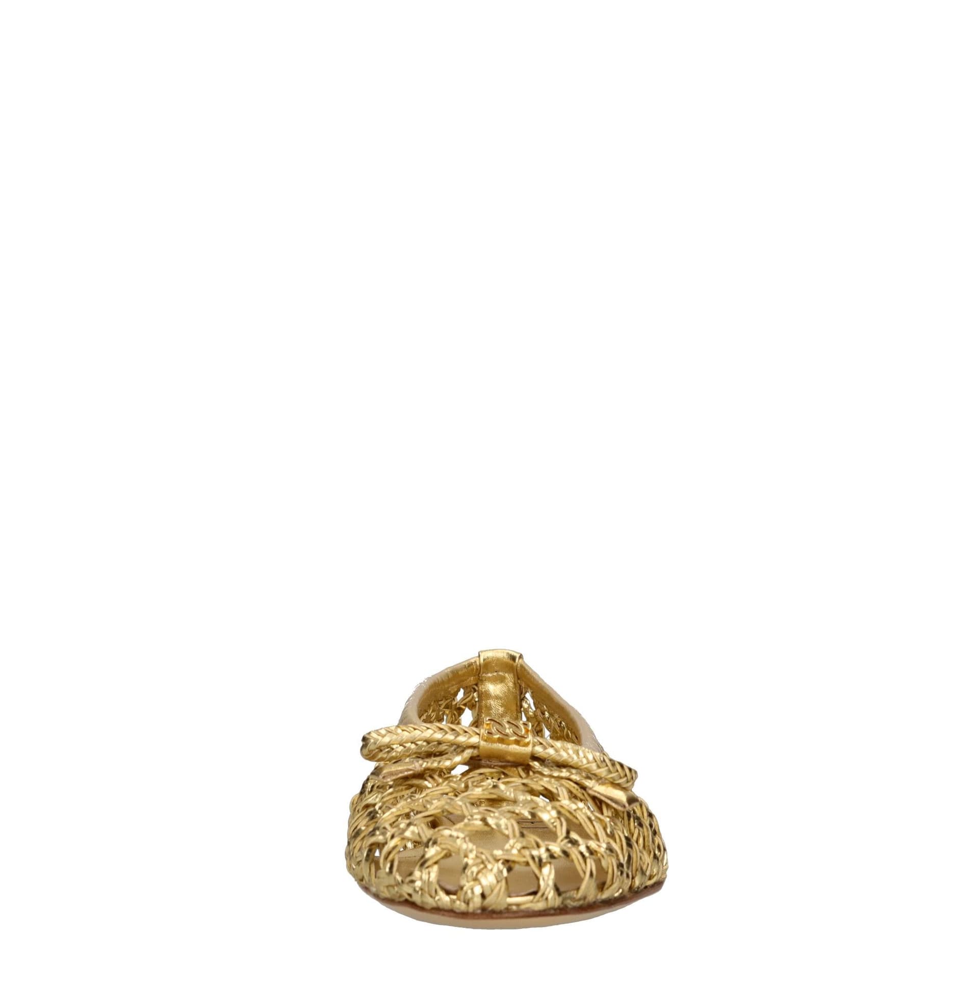 Casadei Scarpe basse Oro da donna in Scarpe col tacco Drestige - Casamassima, commercioVirtuoso.it