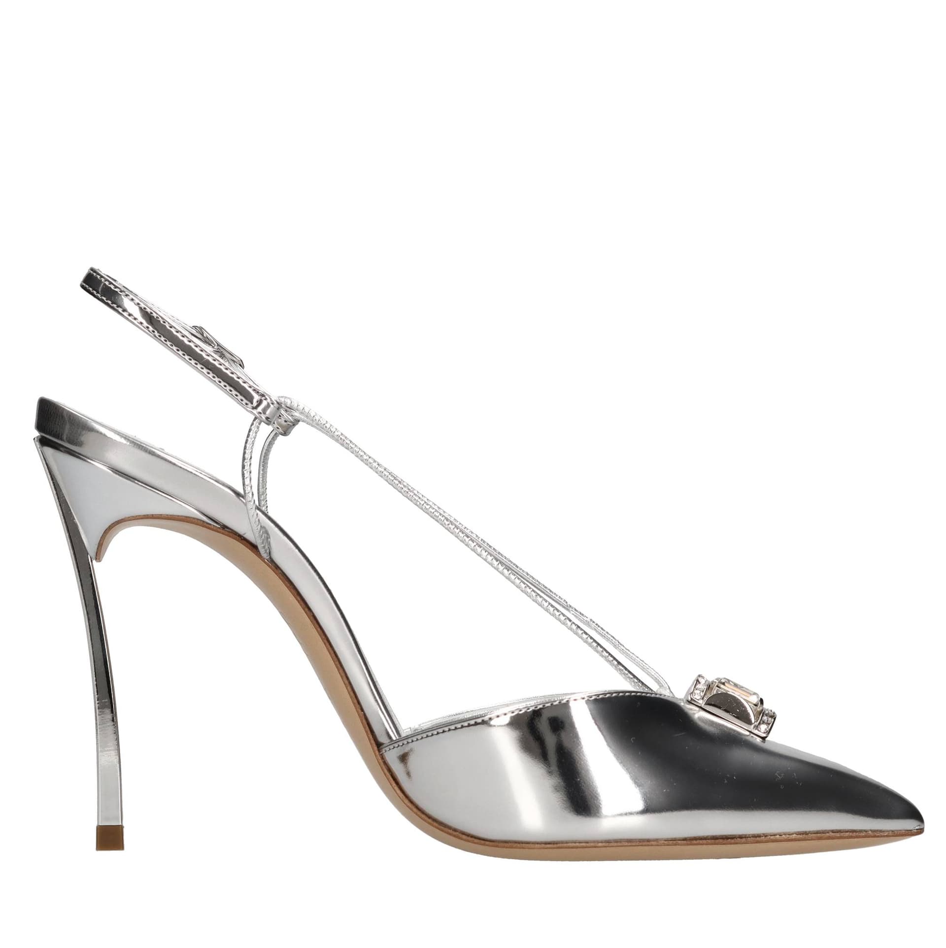 Casadei Scarpe con Tacco Argento da donna in Scarpe col tacco Drestige - Casamassima, commercioVirtuoso.it