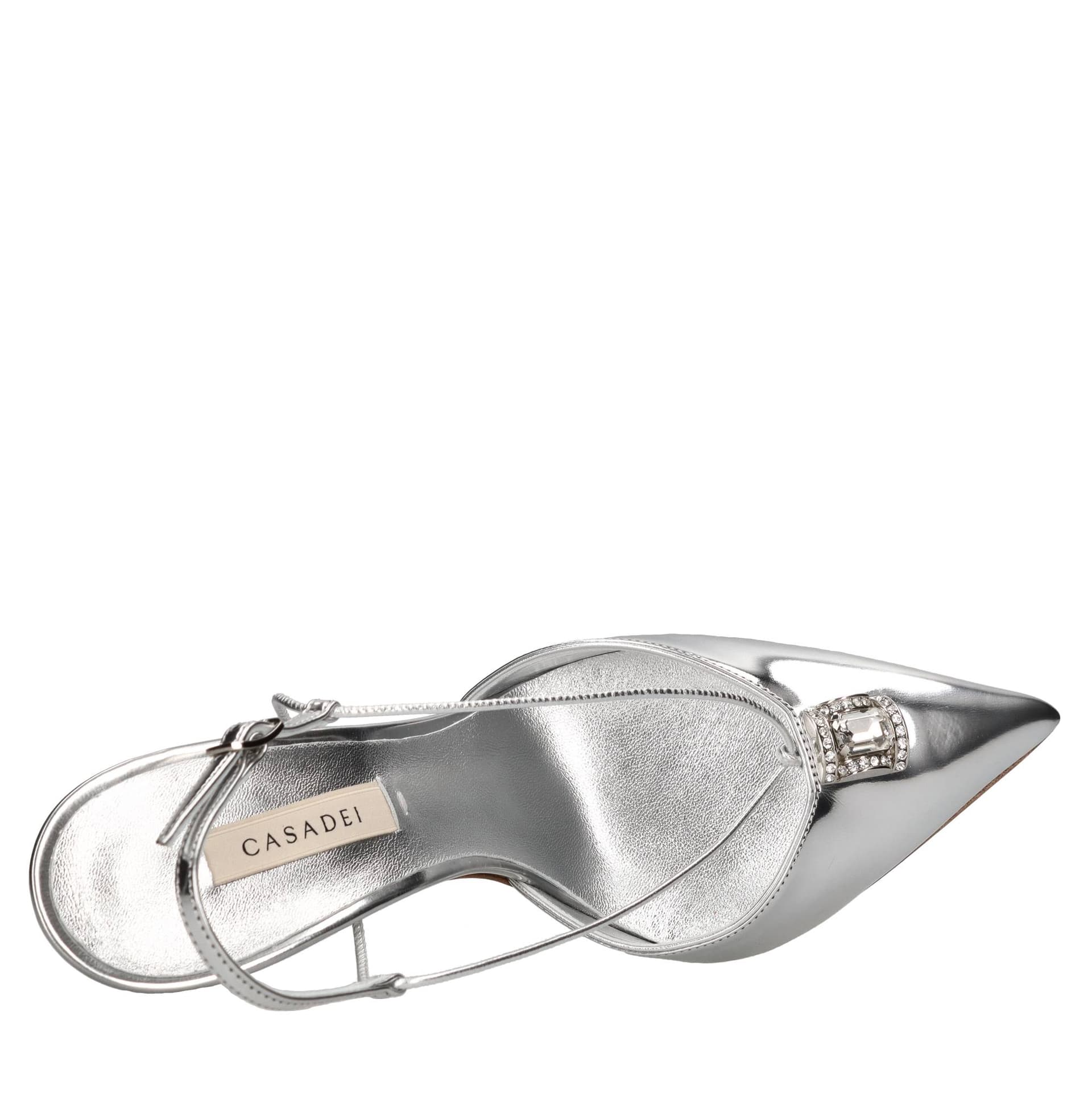 Casadei Scarpe con Tacco Argento da donna in Scarpe col tacco Drestige - Casamassima, commercioVirtuoso.it