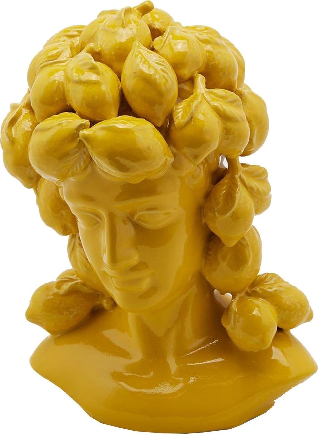 Statua decorativa "Chakra"  con limoni da interno ed esterno per giardino per veranda – Giallo – Edg Di Enzo De Gasperi