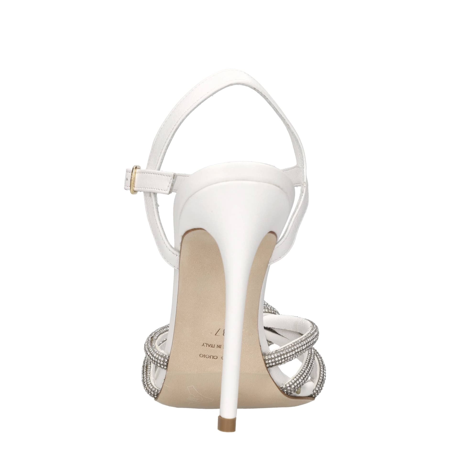EDDI CUOMO Sandali Bianco da donna in Sandali moda Drestige - Casamassima, commercioVirtuoso.it