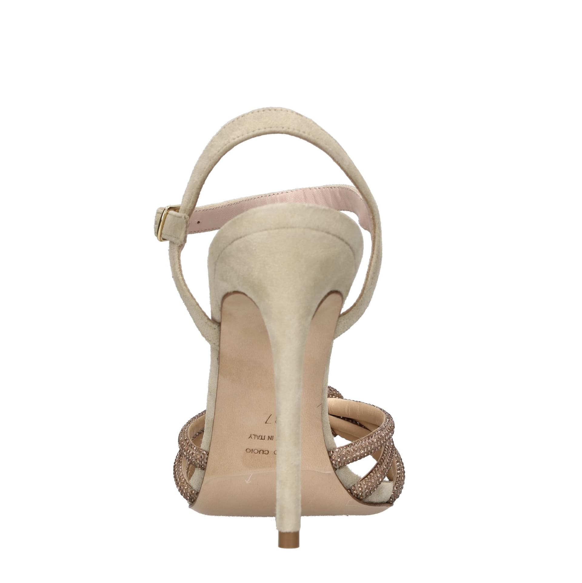 EDDI CUOMO Sandali Beige da donna in Sandali moda Drestige - Casamassima, commercioVirtuoso.it