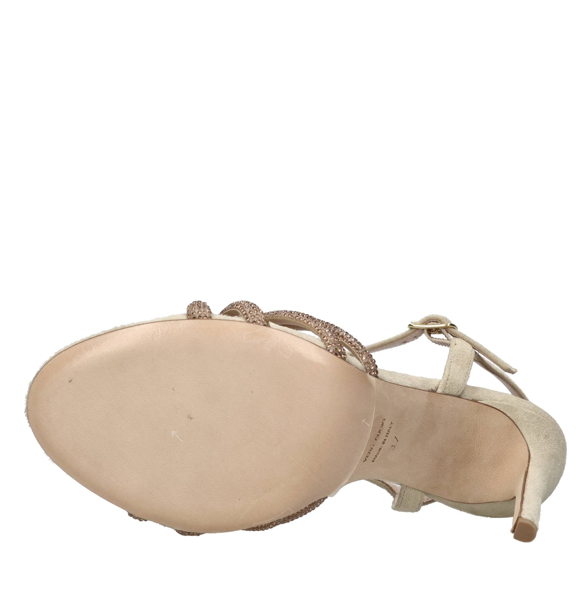 EDDI CUOMO Sandali Beige da donna in Sandali moda Drestige - Casamassima, commercioVirtuoso.it
