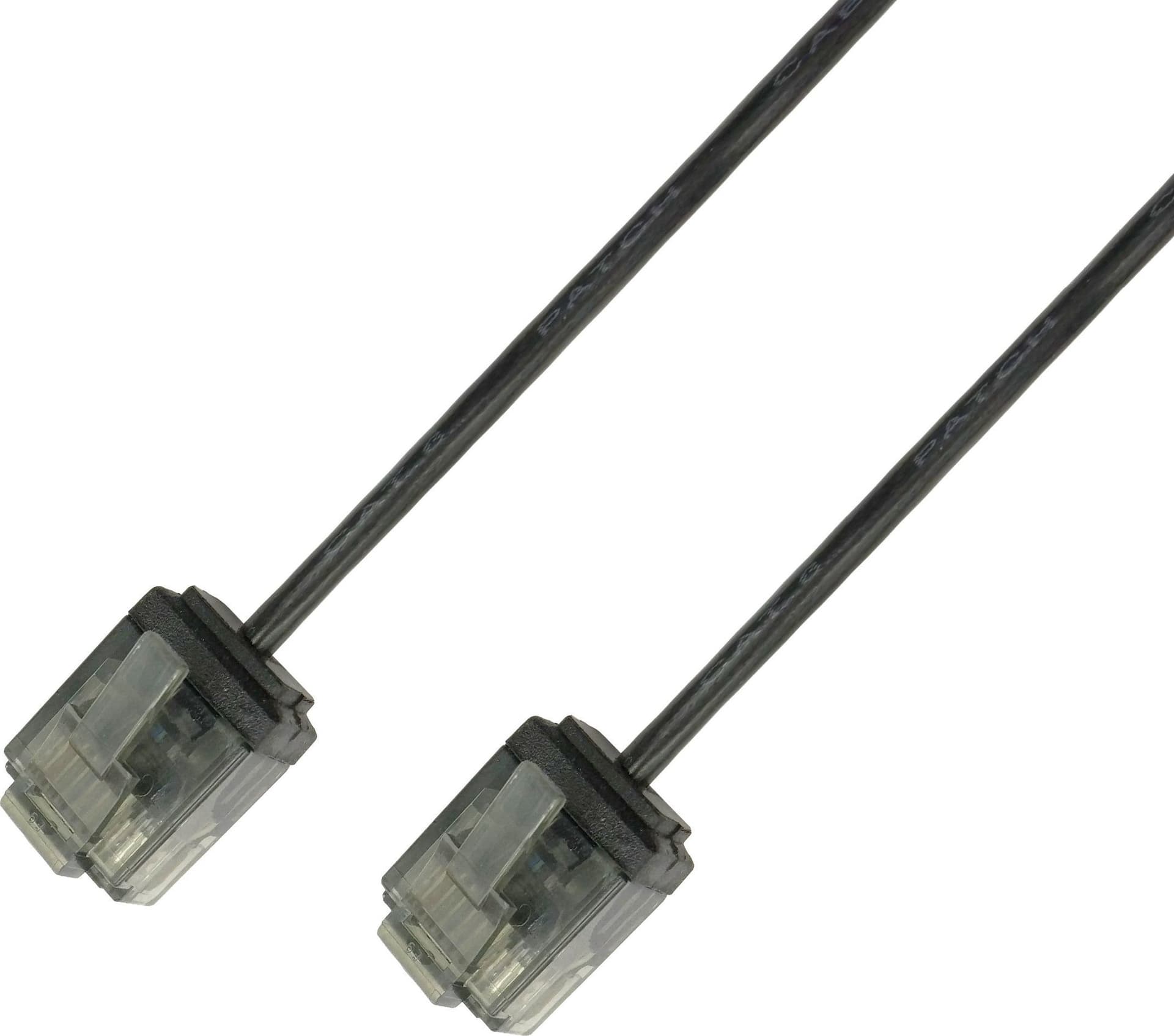 Cavo di rete Patch in Rame Ultra Slim Cat.6 Nero UTP 1 m in Cavi Ethernet Scontolo.net - Potenza, commercioVirtuoso.it