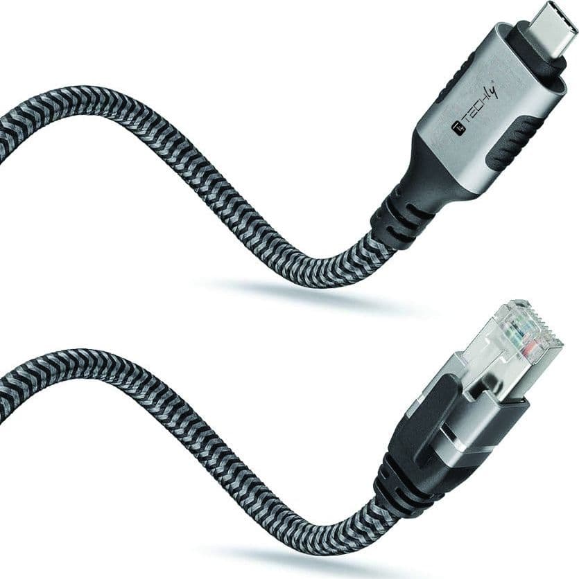 Cavo USB-C&trade Maschio a Ethernet RJ45 Maschio 7,5m in Adattatori USB wireless Scontolo.net - Potenza, commercioVirtuoso.it