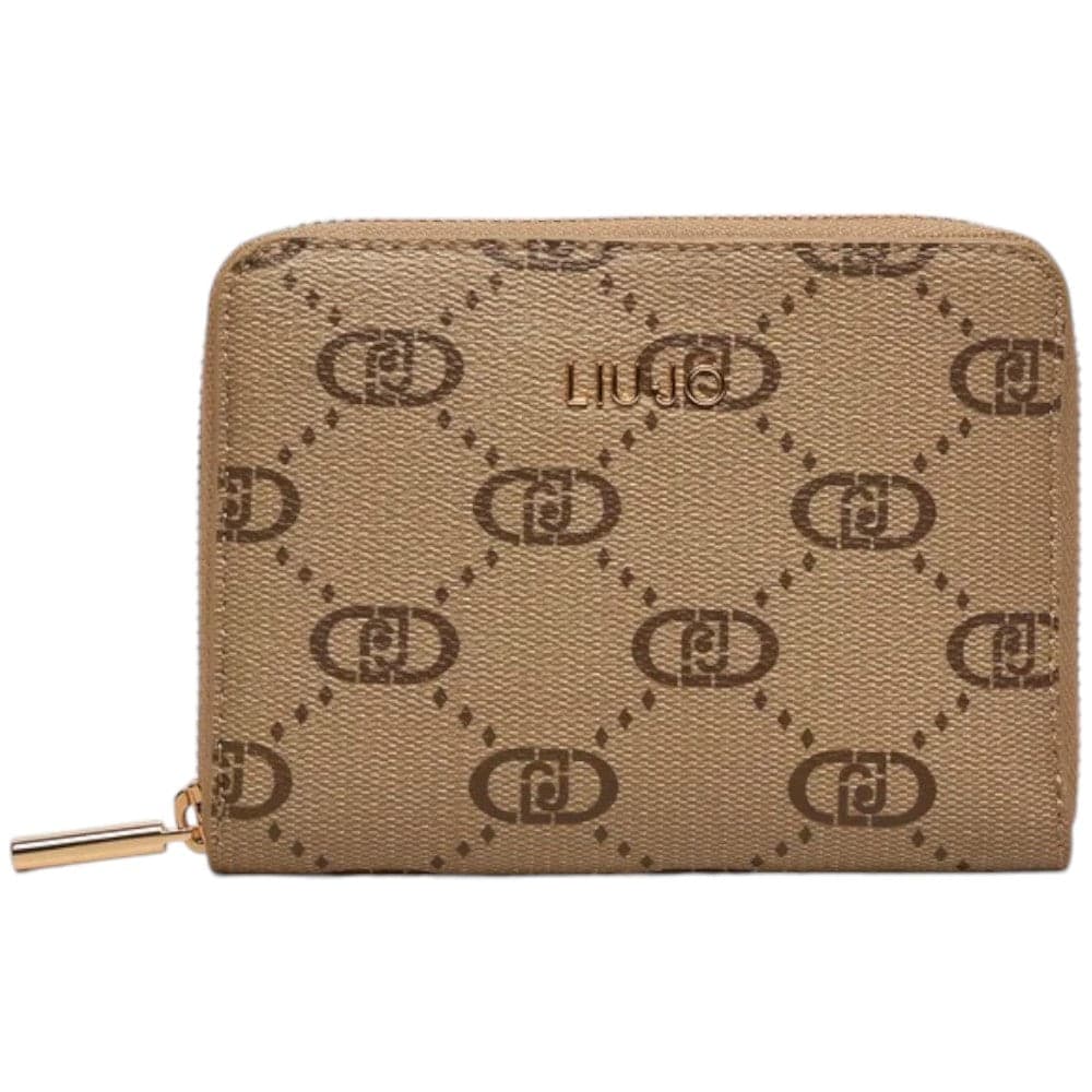 Liu Jo portafoglio zip around tortora chiaro linea Caliwen AF4273E0668