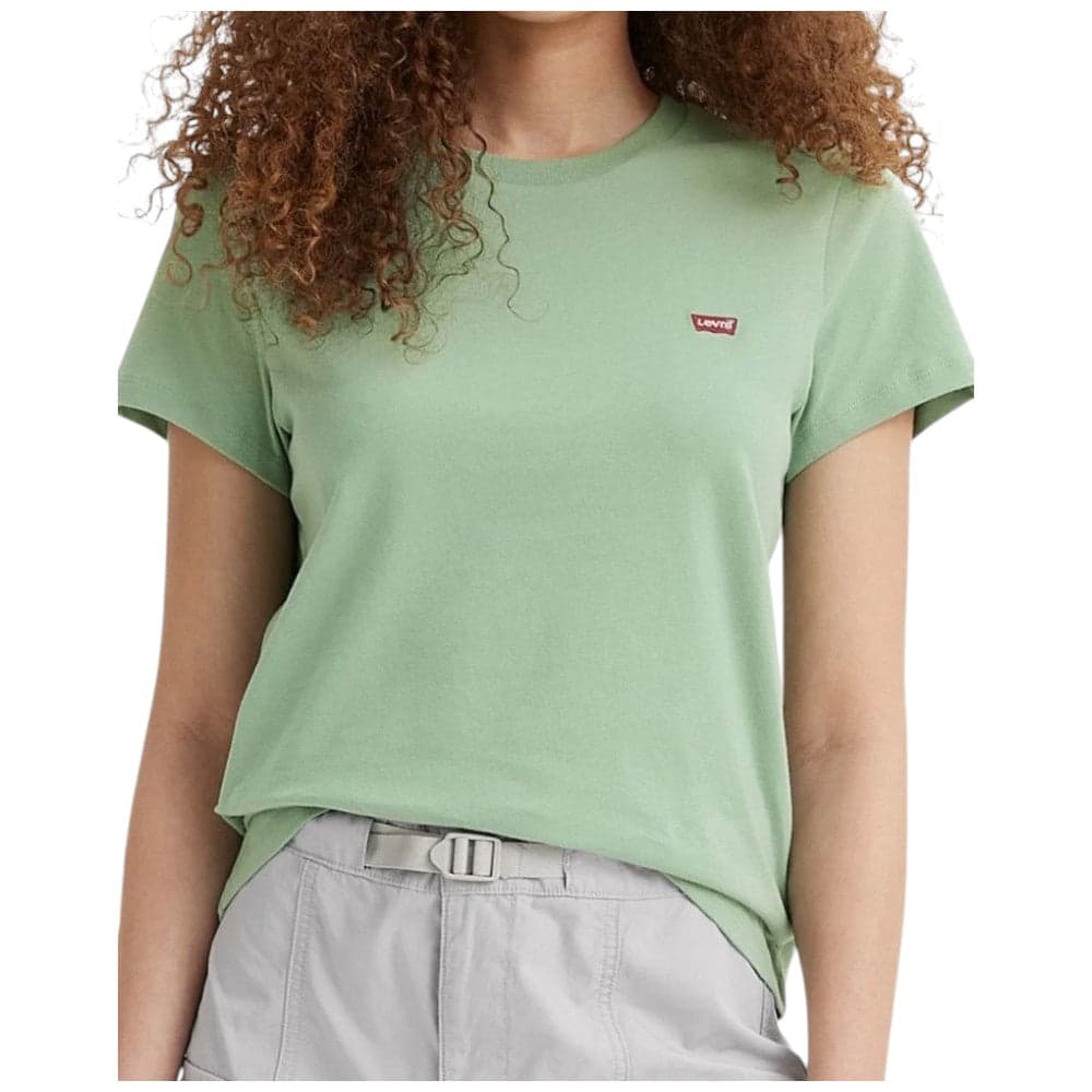 Levi's t-shirt verde logo piccolo 391850362