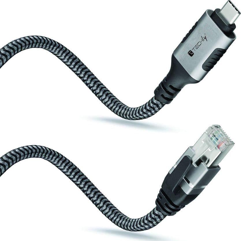 Cavo USB-C&trade Maschio a Ethernet RJ45 Maschio 2m in  Scontolo.net - Potenza, commercioVirtuoso.it