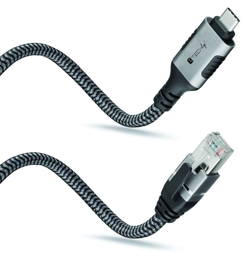 Cavo USB-C&trade Maschio a Ethernet RJ45 Maschio 5m in Adattatori USB wireless Scontolo.net - Potenza, commercioVirtuoso.it