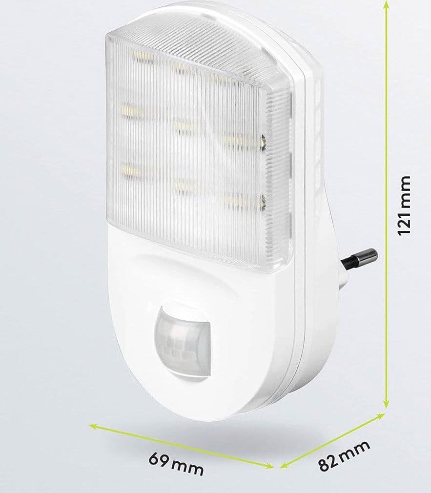 Luce Notturna LED con Sensore di Movimento ad Infrarossi in Luci notturne Scontolo.net - Potenza, commercioVirtuoso.it