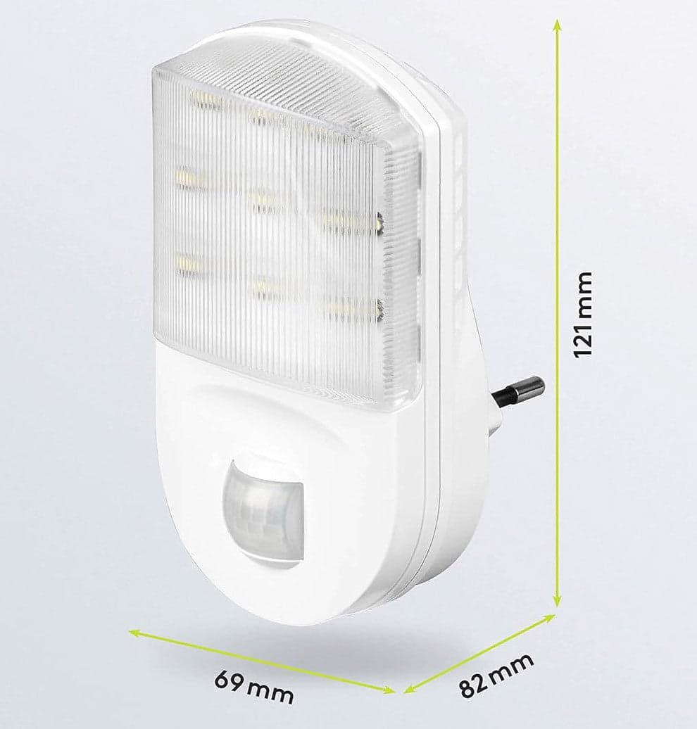 Luce Notturna LED con Sensore di Movimento ad Infrarossi in Luci notturne Scontolo.net - Potenza, commercioVirtuoso.it