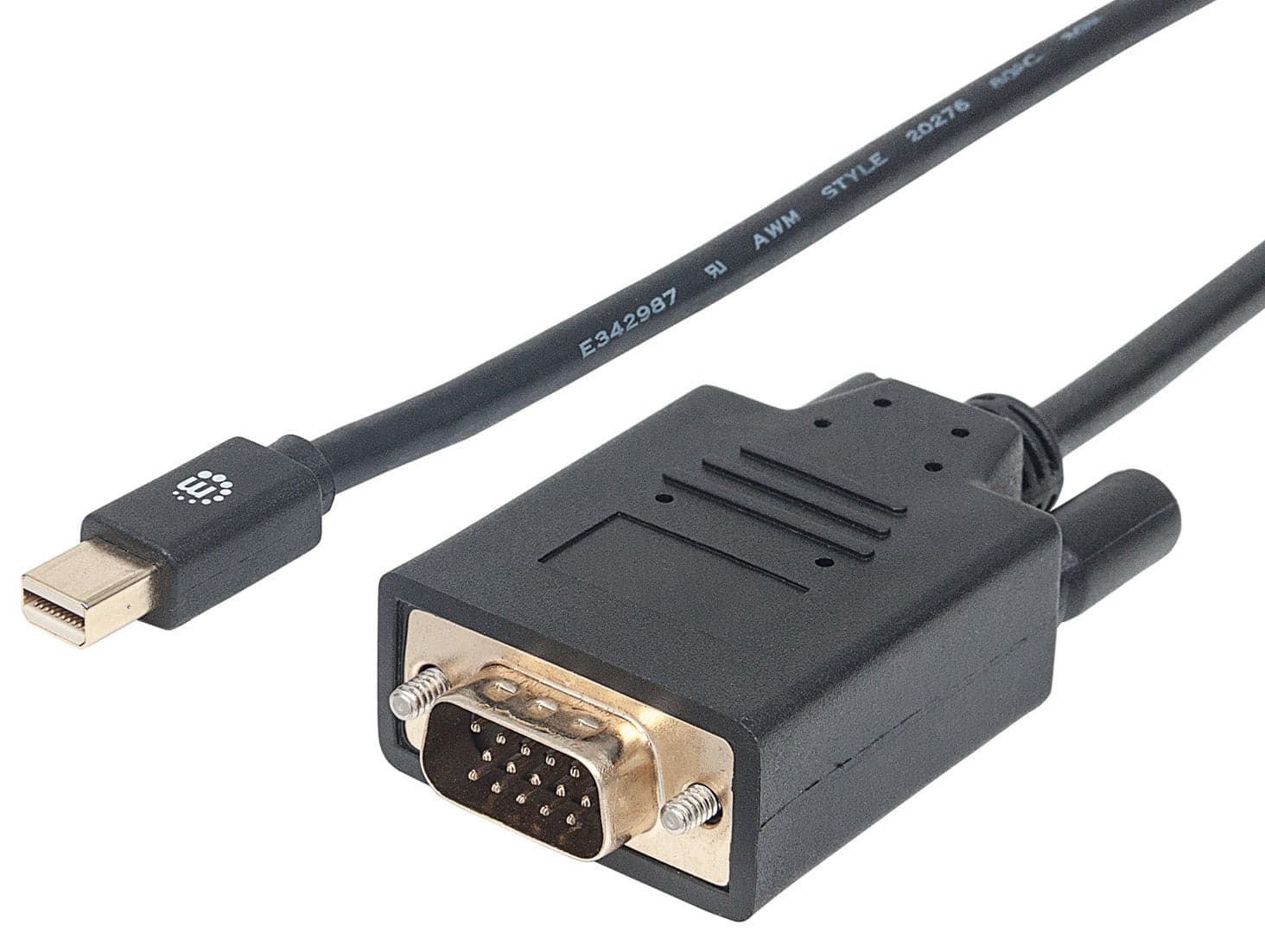 Cavo da Mini DisplayPort 1.2a (Thunderbolt) a VGA in  Scontolo.net - Potenza, commercioVirtuoso.it