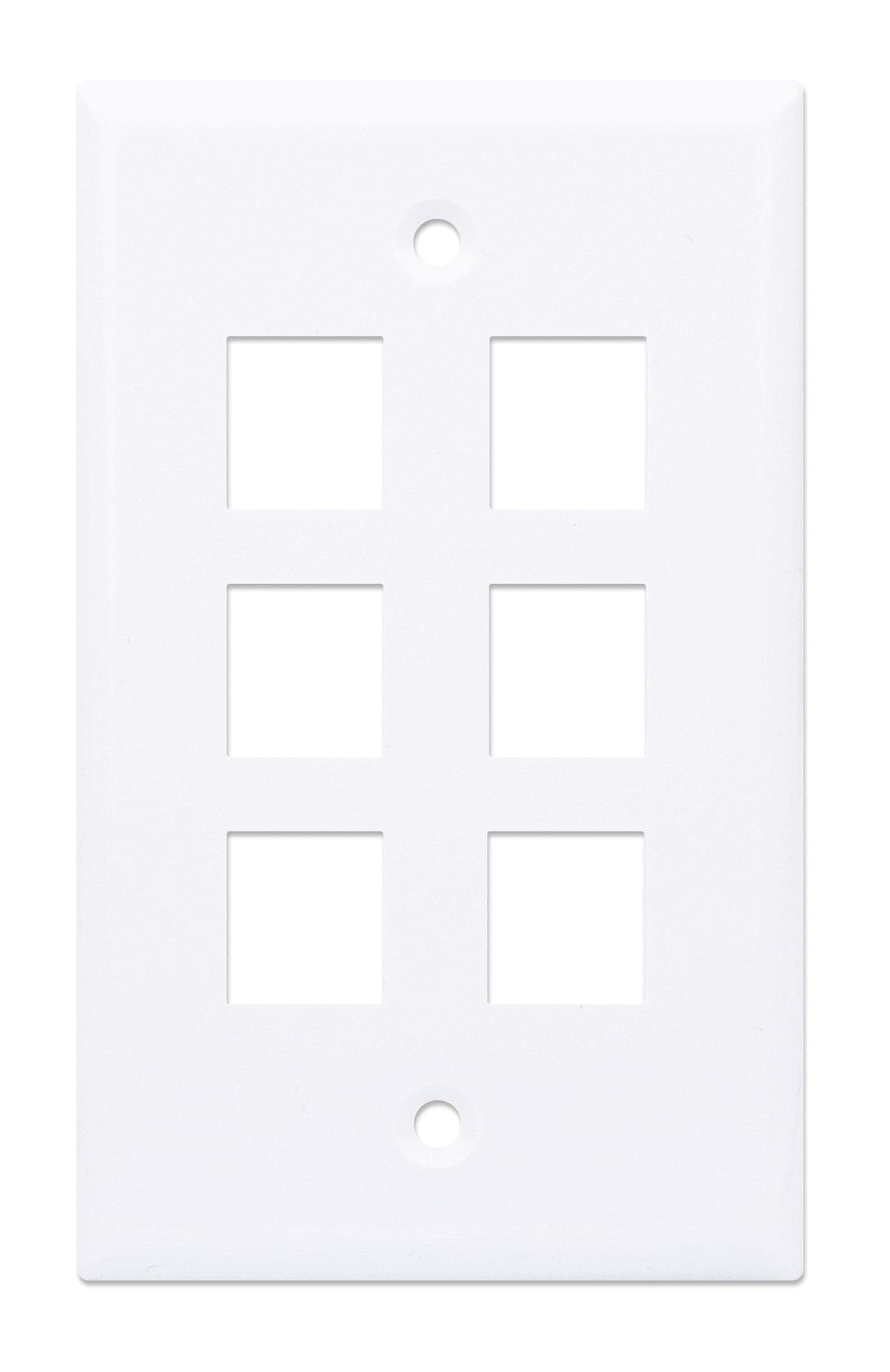Placca Porta Frutti 6 Posti Mod.503 Bianco in Placche combinate interruttori e prese Scontolo.net - Potenza, commercioVirtuoso.it