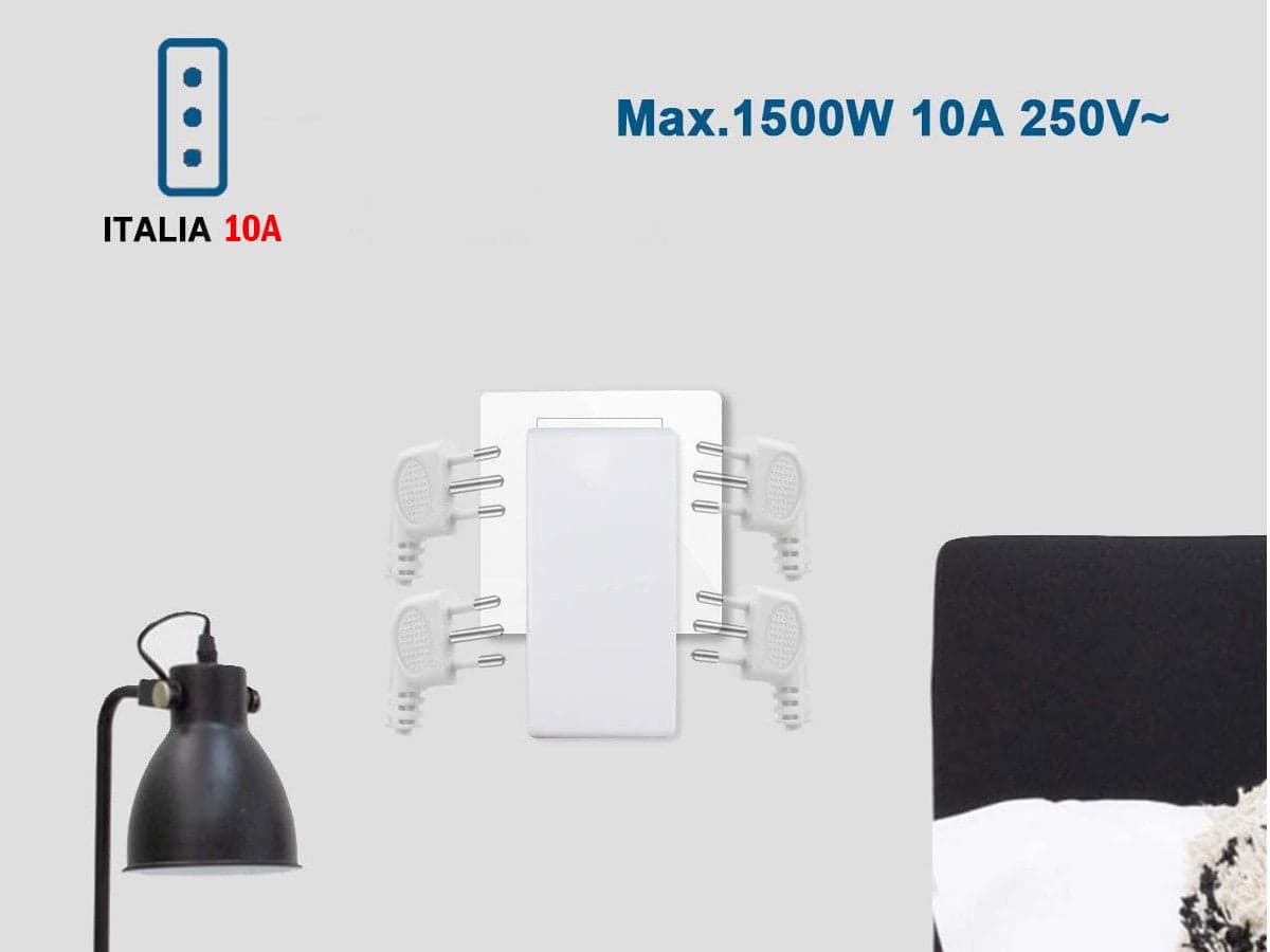 Adattatore Quadruplo Spina Piccola 10A Con 4 Prese Italiana 10A Bianco Extrastar XSL1012 in Multiprese Scontolo.net - Potenza, commercioVirtuoso.it