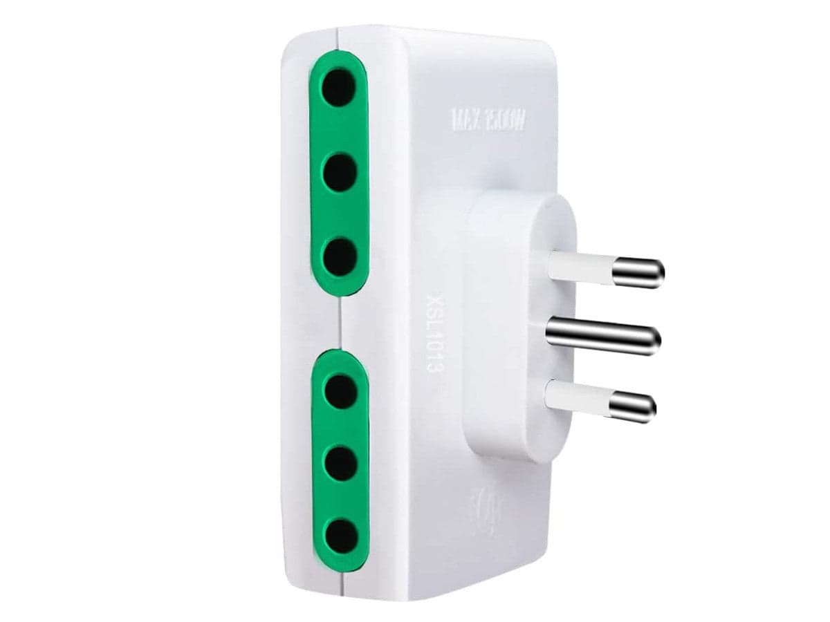 Adattatore Quadruplo Spina Piccola 10A Con 4 Prese Italiana 10A Bianco Extrastar XSL1012 in Multiprese Scontolo.net - Potenza, commercioVirtuoso.it