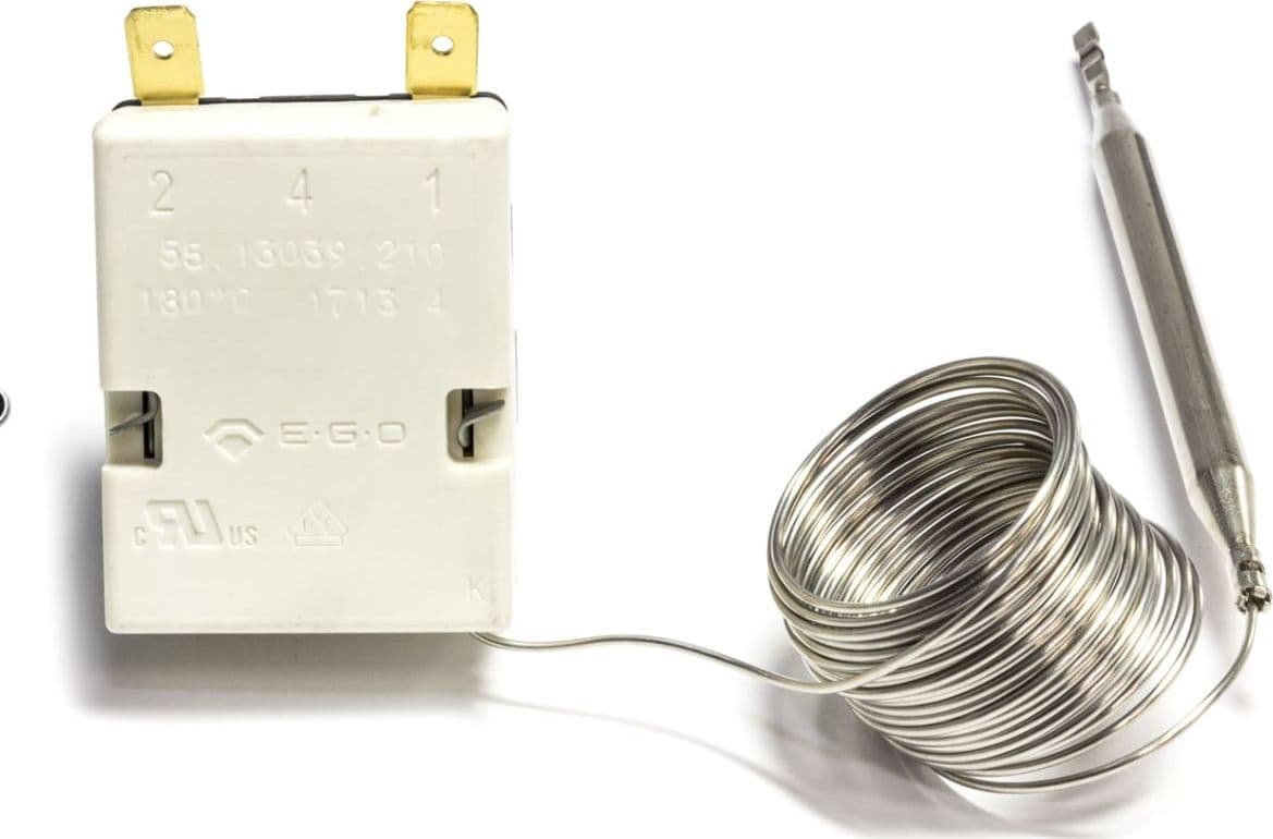 TERMOSTATO FRIGGITRICE 180°C EGO 55.13039.210I 2 CONTATTI Sonda: Ø6mm in prodotto EuroStore07 - Alatri, commercioVirtuoso.it