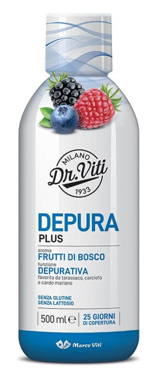 Depura plus frutti bosco 500ml in Diuretici Clubfarma - Melilli, commercioVirtuoso.it
