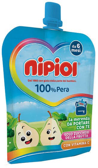 Nipiol purea pouch pera 85g