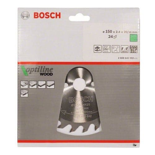 Lama a disco Bosch 2608640592 OPTILINE WOOD