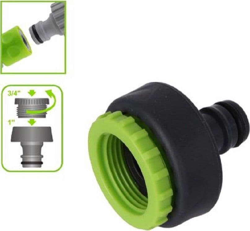 Connettore Rapido Universale Filetto Femmina Da 3/4" A 1" Per Tubo Giardino 94764 in Parti e connettori Trade Shop italia - Napoli, commercioVirtuoso.it