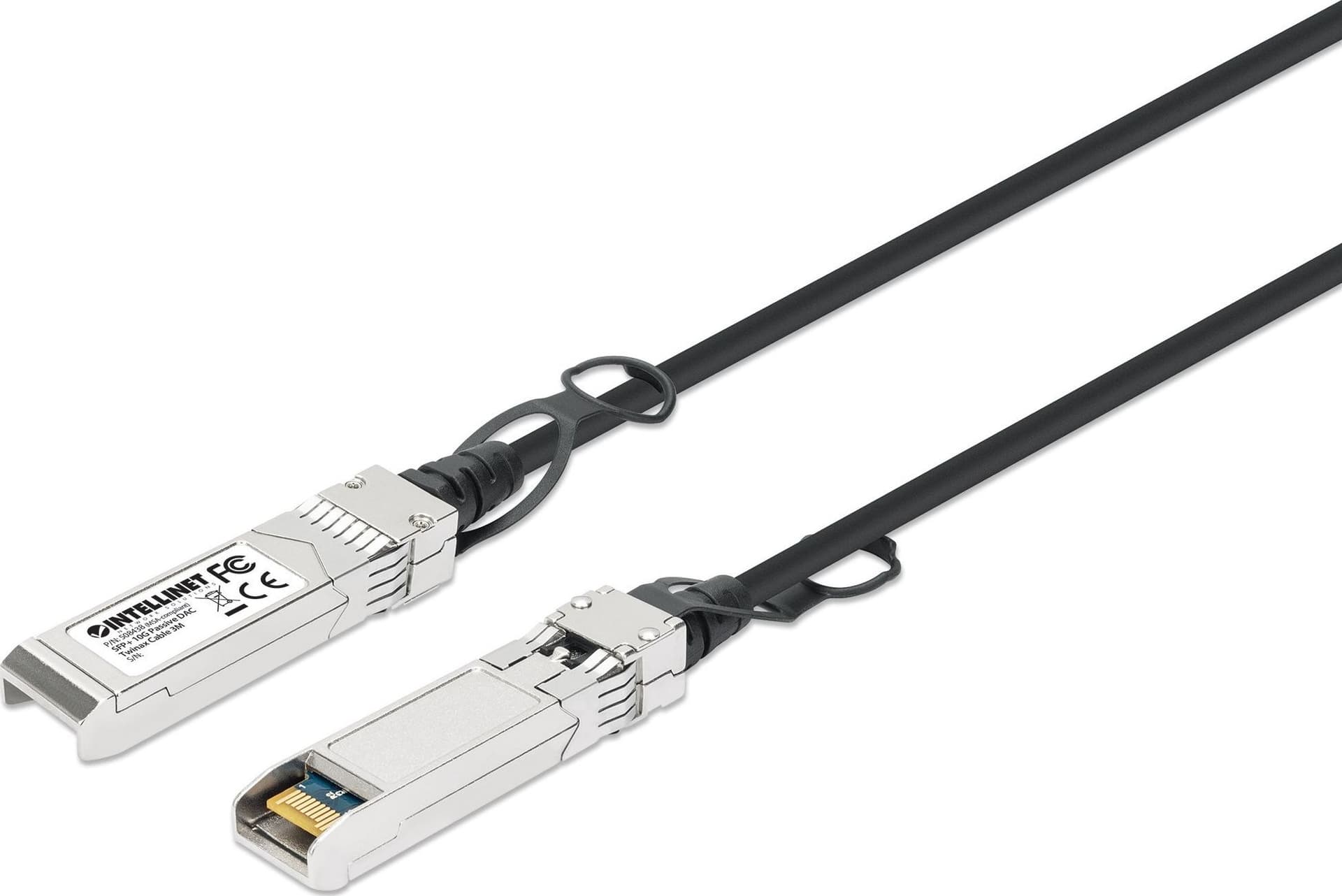 Cavo in Rame Twinax DAC Passivo con Connettori SFP+ 10Gb 3m Nero in  Scontolo.net - Potenza, commercioVirtuoso.it