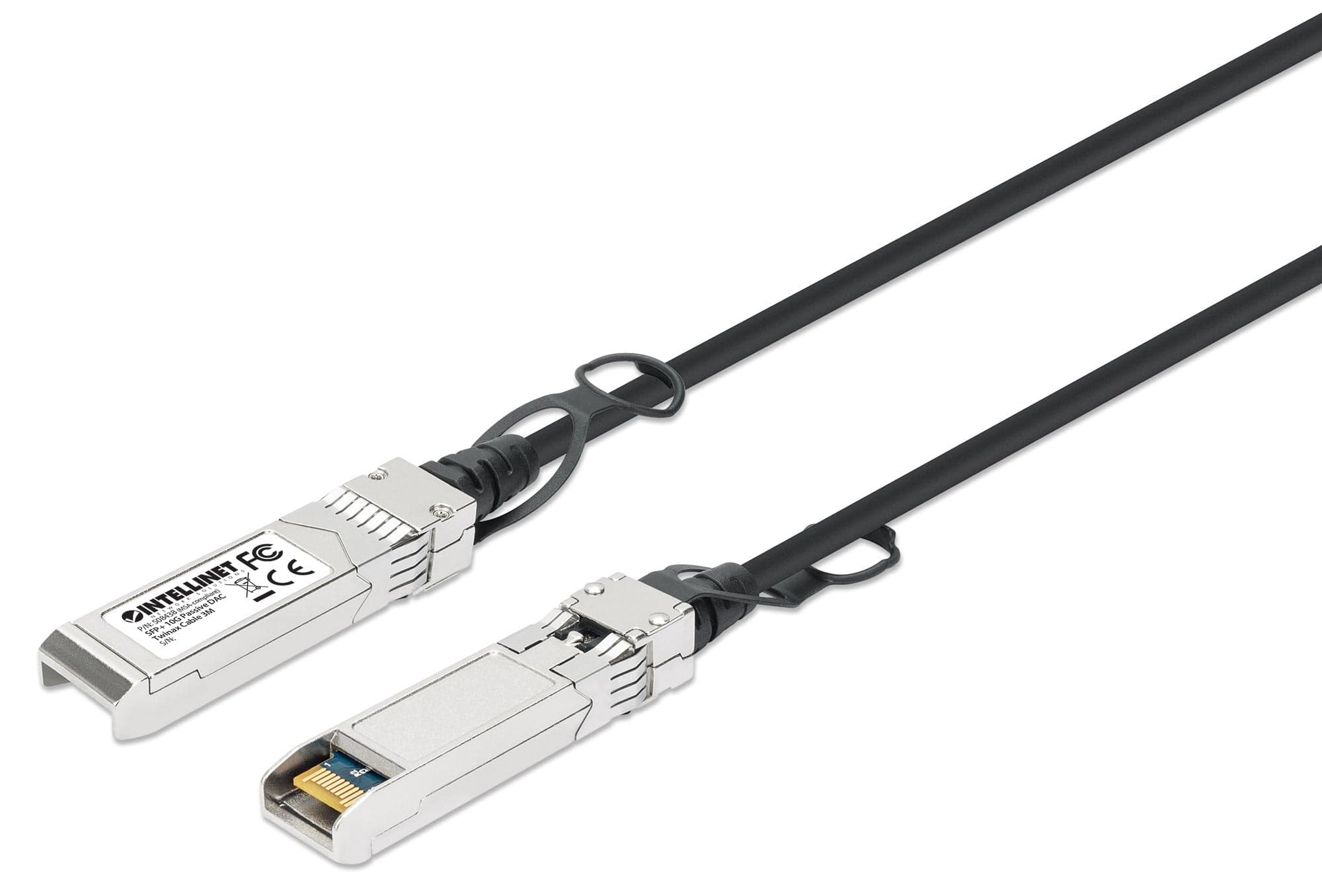 Cavo in Rame Twinax DAC Passivo con Connettori SFP+ 10Gb 3m Nero in  Scontolo.net - Potenza, commercioVirtuoso.it