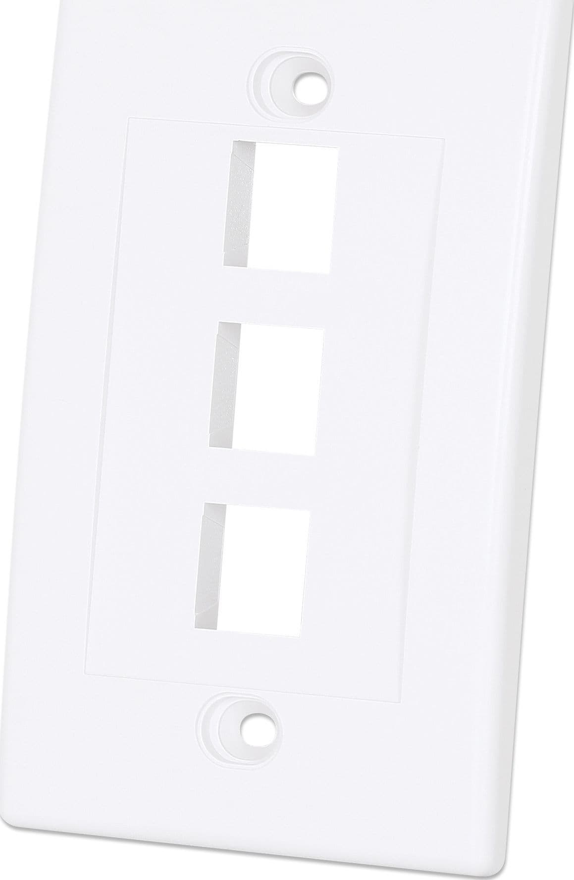 Placca Porta Frutti 3 Posti Mod.503 Bianco in Placche combinate interruttori e prese Scontolo.net - Potenza, commercioVirtuoso.it