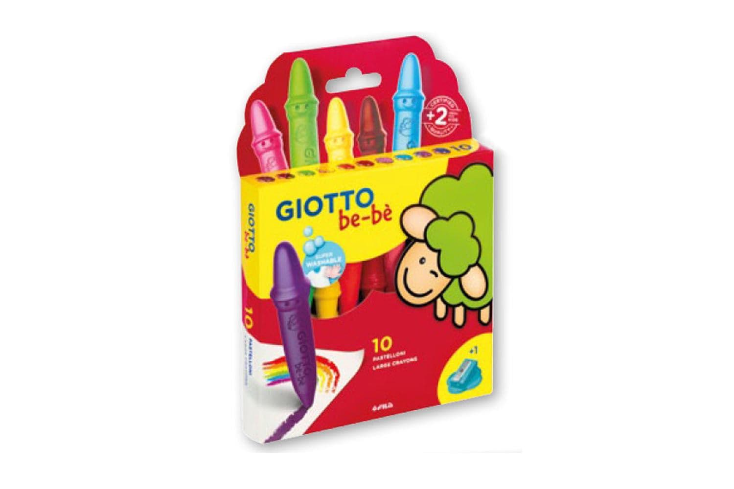 Giotto Be-Be' Pastelli Cera da 10 New