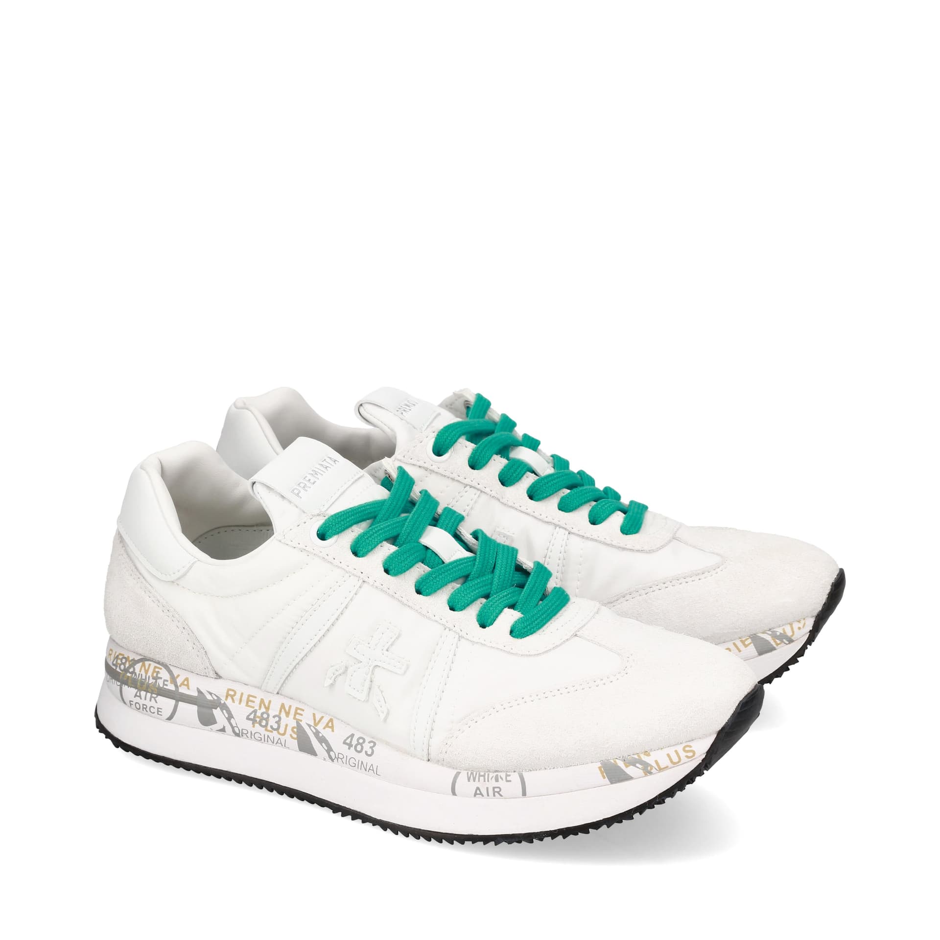 Premiata Sneakers Bianco da donna in Sneaker casual Drestige - Casamassima, commercioVirtuoso.it