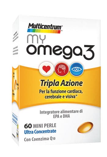 Multicentrum myomega3 funzione cardiaca - cerebrale - visiva 60 mini perle