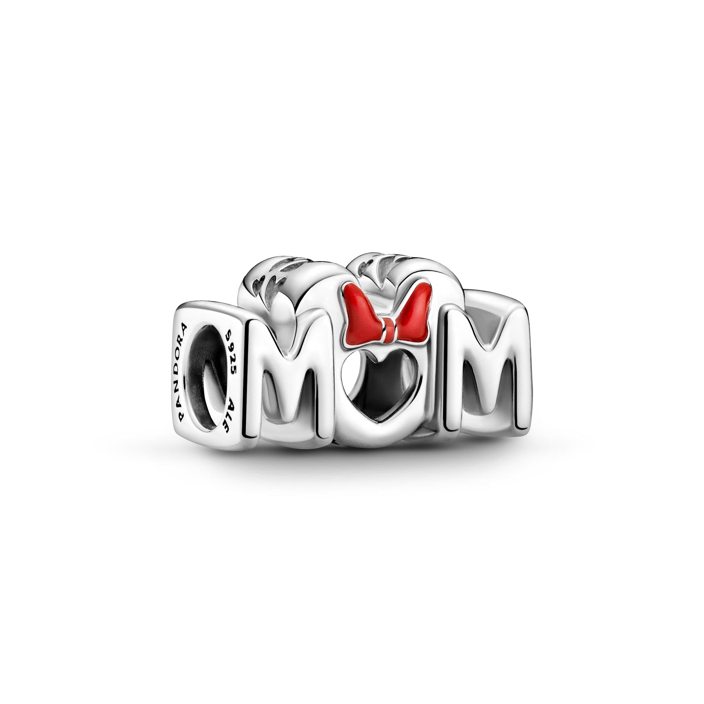 Pandora - charm  fiocco e mamma Disney Minnie