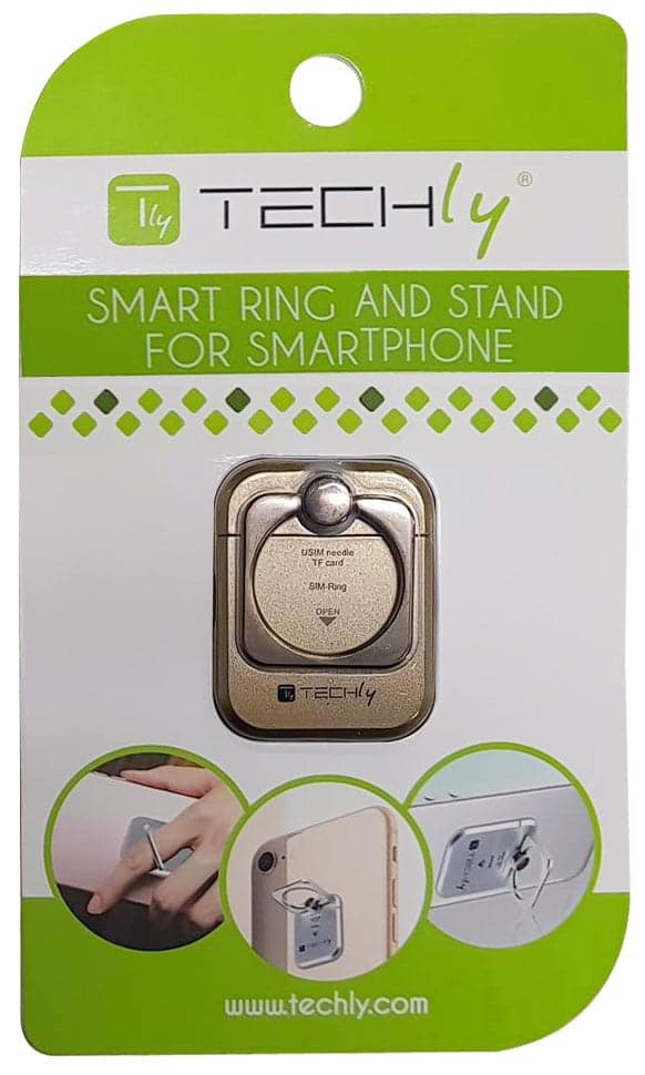 Anello e Supporto per Smartphone Oro in Impugnature Scontolo.net - Potenza, commercioVirtuoso.it