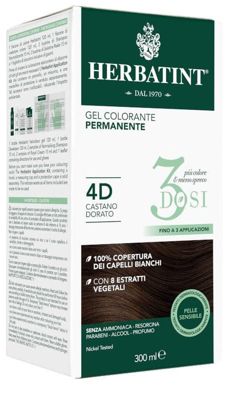 Herbatint 3dosi 4d 300ml in Colore permanente Clubfarma - Melilli, commercioVirtuoso.it