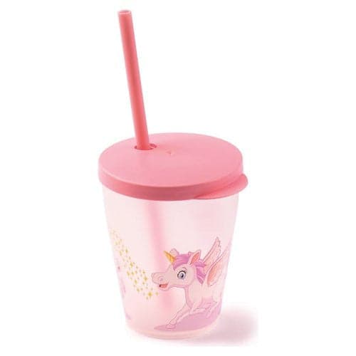 Bicchiere con cannuccia Snips 000853 Unicorno Rosa in Bicchieri salvagoccia Scontolo.net - Potenza, commercioVirtuoso.it