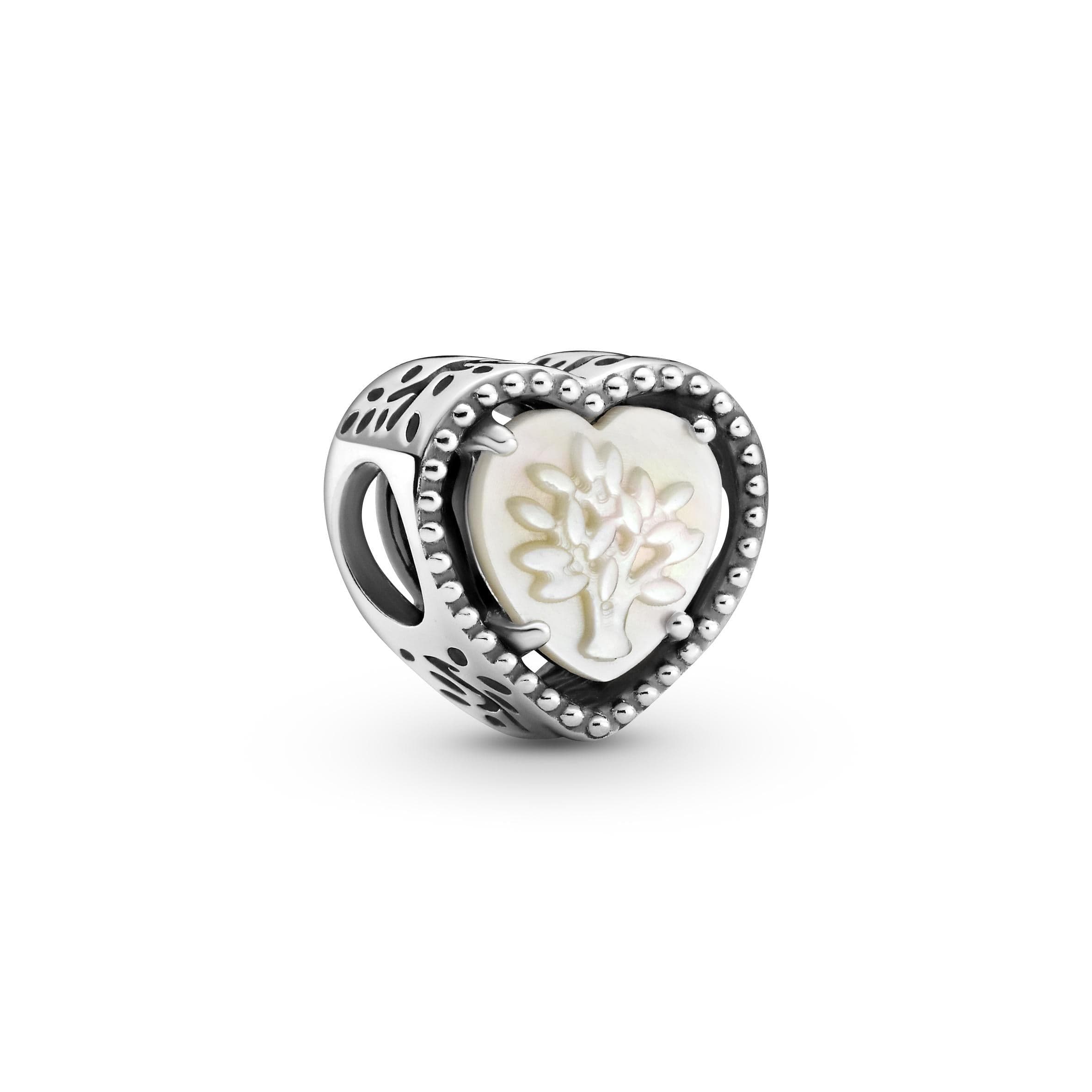 Pandora  Charm openwork Albero della famiglia e cuore