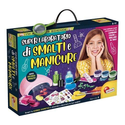 Superlaboratorio di smalti e manicure Lisciani 97395 I'M A GENIUS in Kit e esperimenti di scienze Scontolo.net - Potenza, commercioVirtuoso.it
