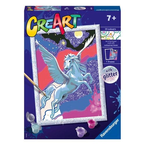 Gioco creativo Ravensburger 20267 CREART Pegaso Scintillante in Dipingere con i numeri Scontolo.net - Potenza, commercioVirtuoso.it